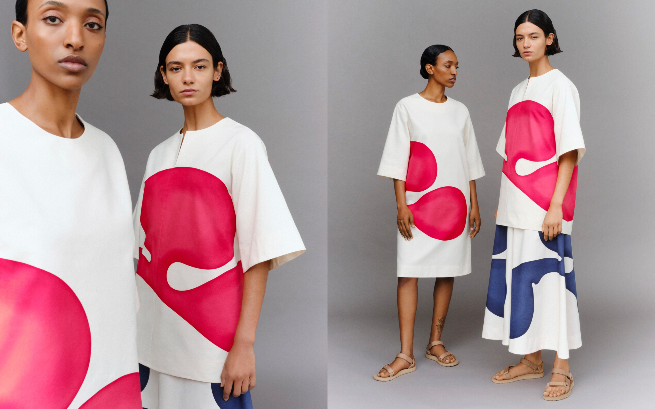 Marimekko 2023春夏系列搶先登場，與紐約藝術家Landon Metz合作，連身